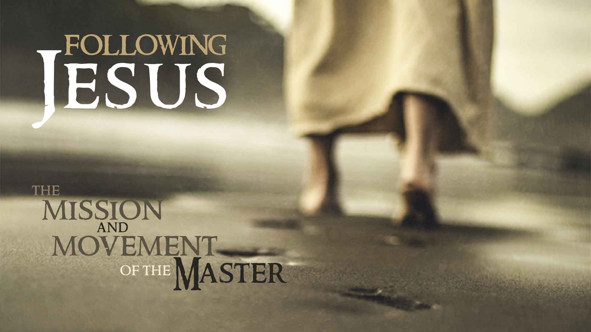 Following Jesus – web