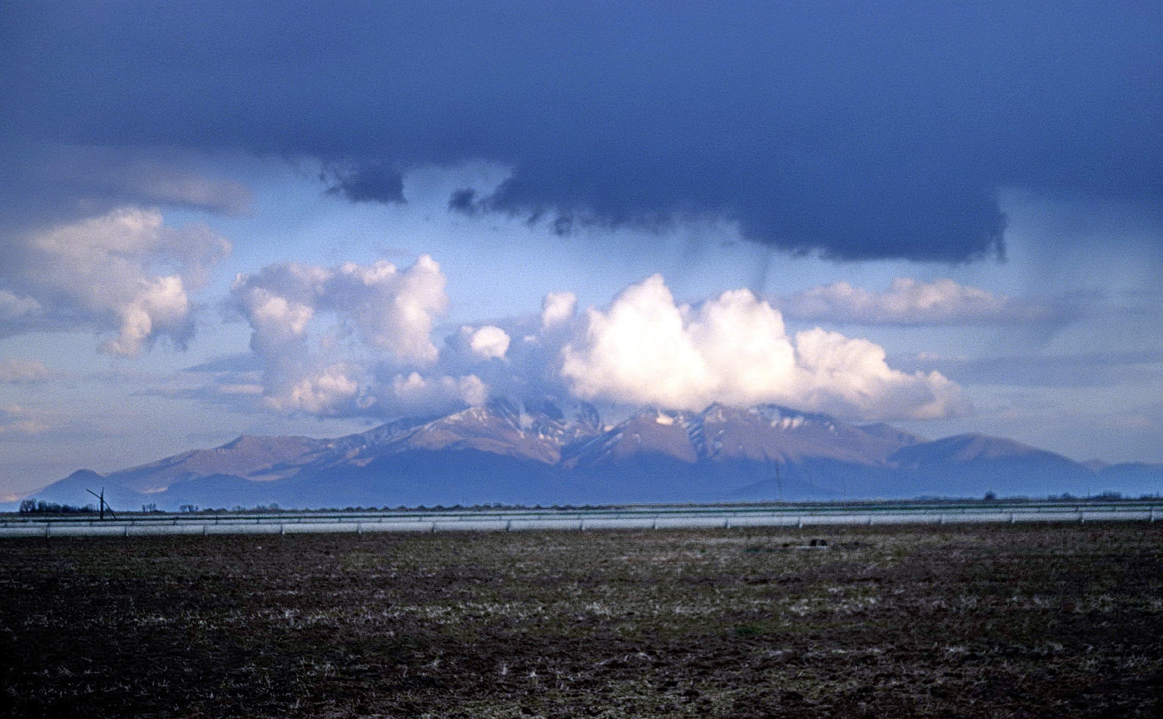 Karadağ mountain and fields near Karaman in the wider region of ancient Derbe
