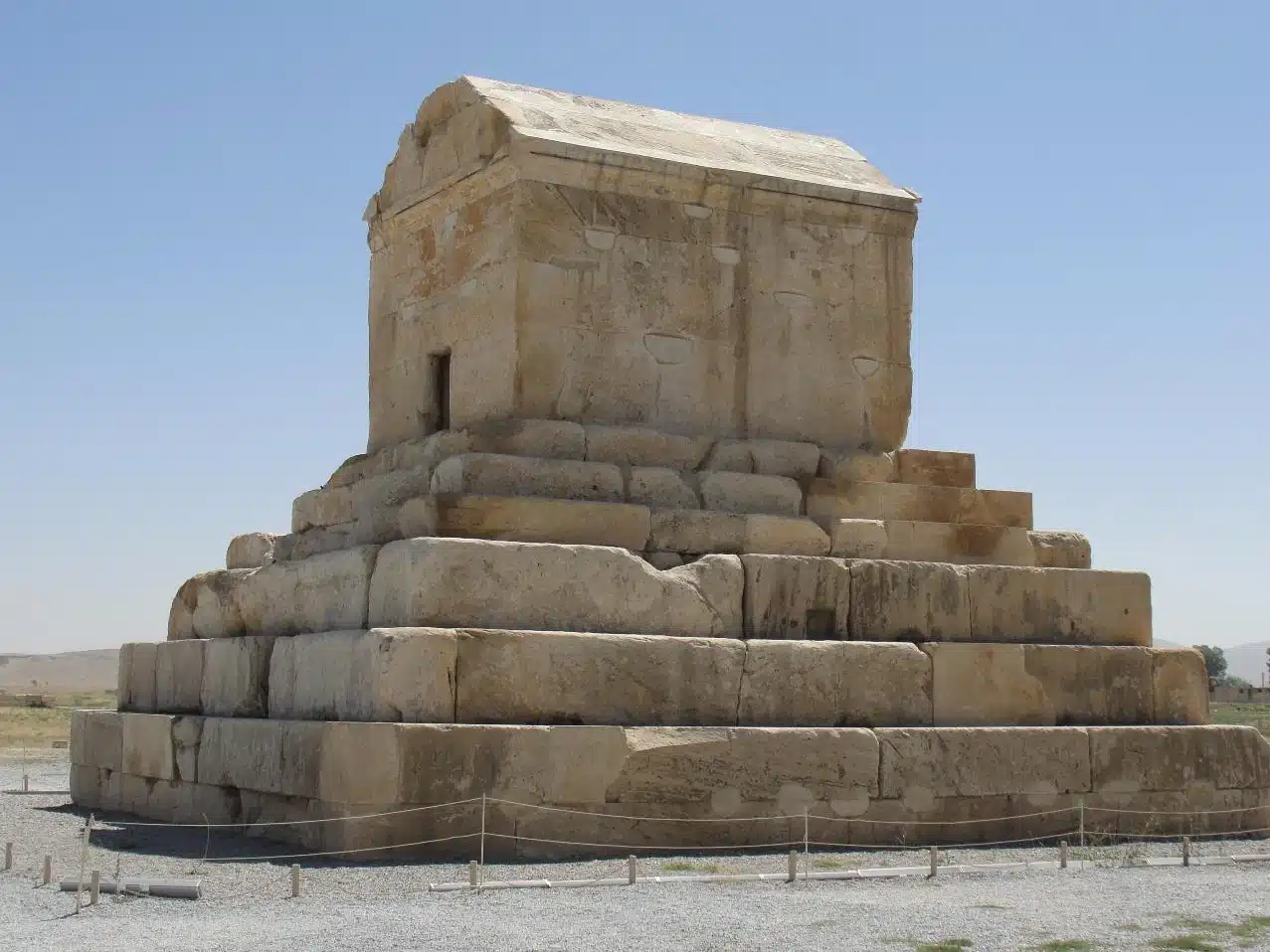 Tomb traditionally associated with Cyrus the Great