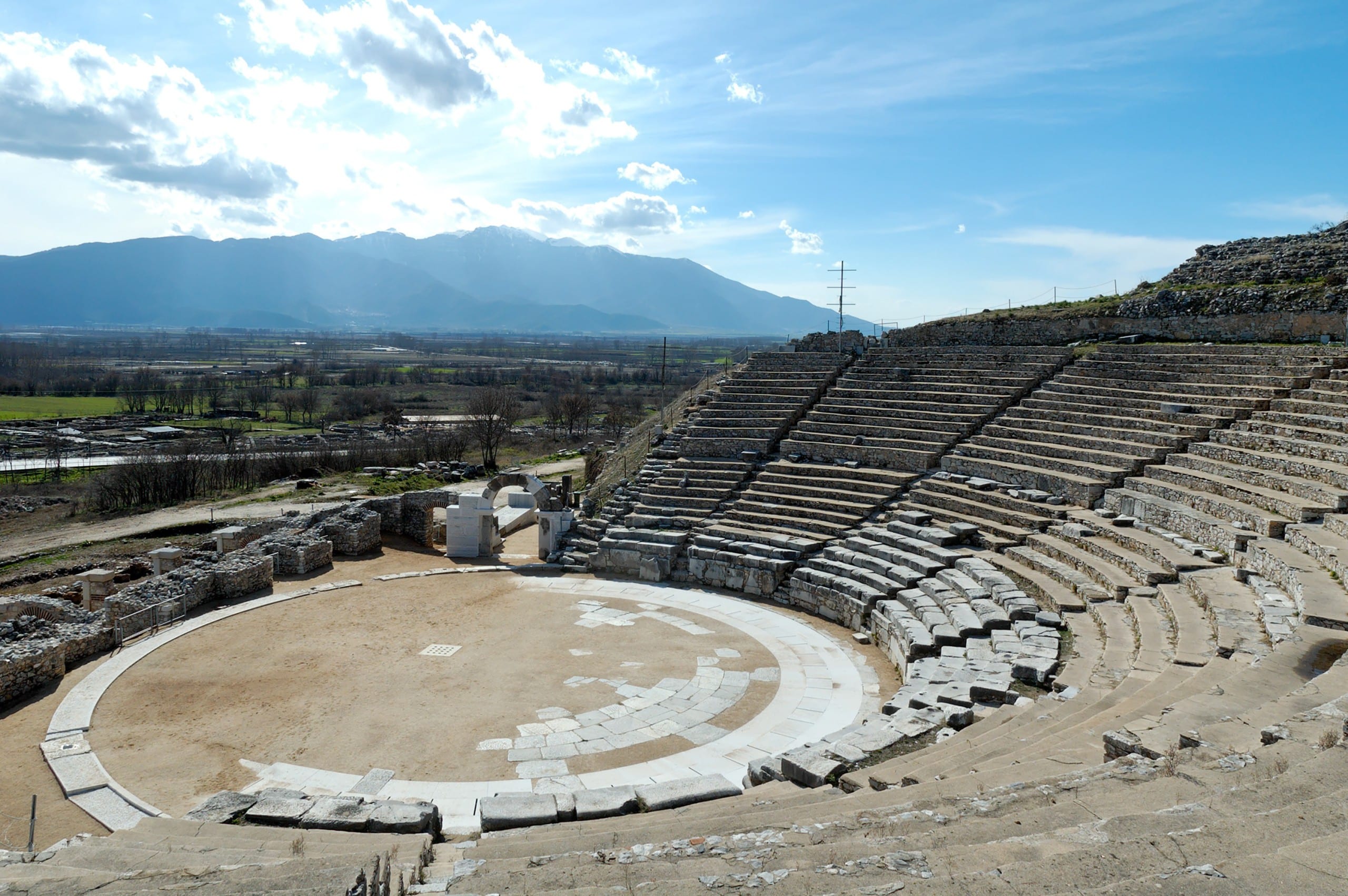 The Roman theater at Philippi